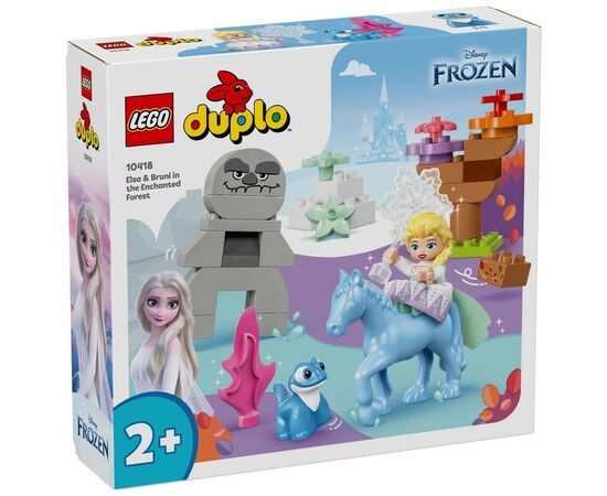 Конструктор LEGO DUPLO Disney Эльза и Бруни в Зачарованном лесу 31 деталь (10418)