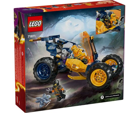 Конструктор LEGO Ninjago Багги для бездорожья ниндзя Арин 267 деталей (71811), изображение 6 Конструктор LEGO Ninjago Багги для бездорожья ниндзя Арин 267 деталей (71811), изображение 6