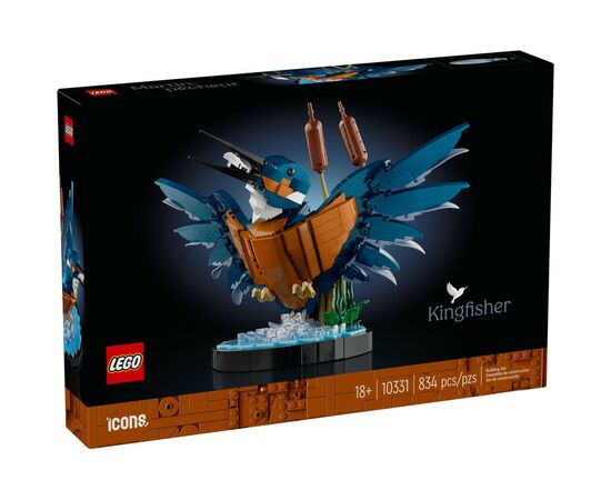 Конструктор LEGO Icons Птица рыболовка 834 деталей (10331)