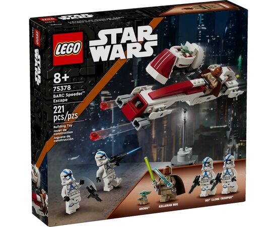 Конструктор LEGO Star Wars Втеча на BARC спідері 221 деталь (75378)