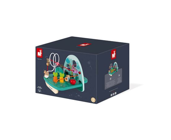 Развивающая игрушка Janod Развивающий центр Животные (J08254), изображение 3 Развивающая игрушка Janod Развивающий центр Животные (J08254), изображение 3