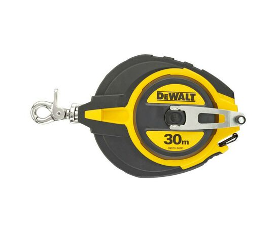 Рулетка DeWALT STEEL, 30 м х 10 мм, обрезиненный литой корпус (DWHT0-34093)