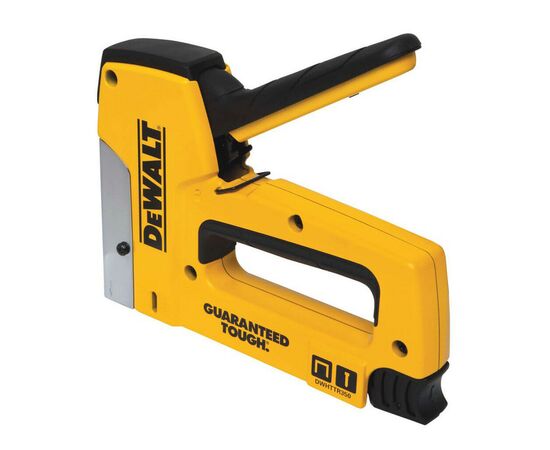 Степлер строительный DeWALT Heavy Duty для скоб типа "G" 6-14мм, гвоздей типа "J" 12, 15мм. (DWHTTR350-0), изображение 2 Степлер строительный DeWALT Heavy Duty для скоб типа "G" 6-14мм, гвоздей типа "J" 12, 15мм. (DWHTTR350-0), изображение 2