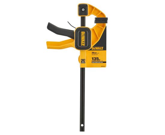 Струбцина DeWALT "L" триггерная (быстрозажимная), 300 мм, давление 135 кг. (DWHT0-83193), изображение 3 Струбцина DeWALT "L" триггерная (быстрозажимная), 300 мм, давление 135 кг. (DWHT0-83193), изображение 3