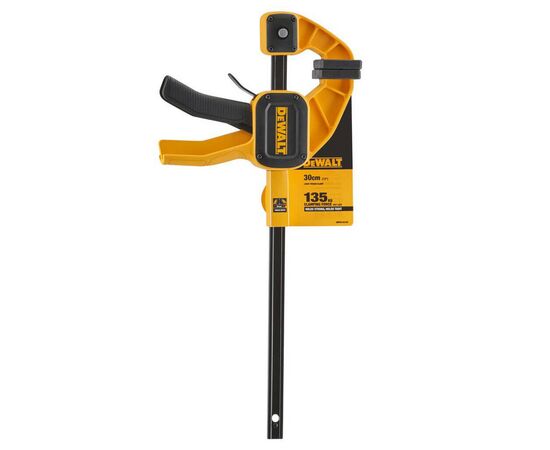 Струбцина DeWALT "L" триггерная (быстрозажимная), 300 мм, давление 135 кг. (DWHT0-83193), изображение 4 Струбцина DeWALT "L" триггерная (быстрозажимная), 300 мм, давление 135 кг. (DWHT0-83193), изображение 4