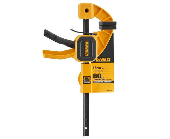 Струбцина DeWALT "M" триггерная (быстрозажимная), 150мм, давление 63 кг. (DWHT0-83139), изображение 4 Струбцина DeWALT "M" триггерная (быстрозажимная), 150мм, давление 63 кг. (DWHT0-83139), изображение 4