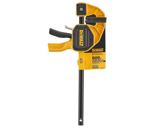 Струбцина DeWALT "XL" триггерная (быстрозажимная), 300 мм, давление 270 кг. (DWHT0-83185), изображение 6 Струбцина DeWALT "XL" триггерная (быстрозажимная), 300 мм, давление 270 кг. (DWHT0-83185), изображение 6