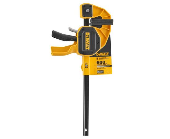 Струбцина DeWALT "XL" триггерная (быстрозажимная), 300 мм, давление 270 кг. (DWHT0-83185), изображение 7 Струбцина DeWALT "XL" триггерная (быстрозажимная), 300 мм, давление 270 кг. (DWHT0-83185), изображение 7
