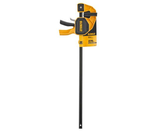 Струбцина DeWALT "XL" триггерная (быстрозажимная), 600 мм, давление 270 кг. (DWHT0-83186), изображение 7 Струбцина DeWALT "XL" триггерная (быстрозажимная), 600 мм, давление 270 кг. (DWHT0-83186), изображение 7