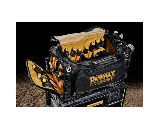 Сумка для инструмента DeWALT TOUGHSYSTEM 2.0, 22 дюйма, 540x350x310 мм. (DWST83522-1), изображение 10 Сумка для инструмента DeWALT TOUGHSYSTEM 2.0, 22 дюйма, 540x350x310 мм. (DWST83522-1), изображение 10