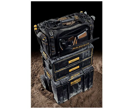 Сумка для инструмента DeWALT TOUGHSYSTEM 2.0, 22 дюйма, 540x350x310 мм. (DWST83522-1), изображение 5 Сумка для инструмента DeWALT TOUGHSYSTEM 2.0, 22 дюйма, 540x350x310 мм. (DWST83522-1), изображение 5