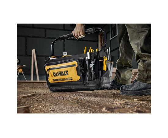 Сумка для инструмента DeWALT PRO 20, открытого типа системы, 550 x 295 x 320 мм (DWST60106-1), изображение 7 Сумка для инструмента DeWALT PRO 20, открытого типа системы, 550 x 295 x 320 мм (DWST60106-1), изображение 7