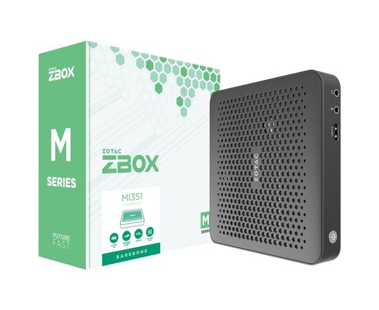 Компьютер Zotac edge MI351 / Intel N100, M.2 NVMe PCIe 3.0 x4/SATA SSD (2242/2280) (ZBOX-MI351-E), изображение 7 Компьютер Zotac edge MI351 / Intel N100, M.2 NVMe PCIe 3.0 x4/SATA SSD (2242/2280) (ZBOX-MI351-E), изображение 7