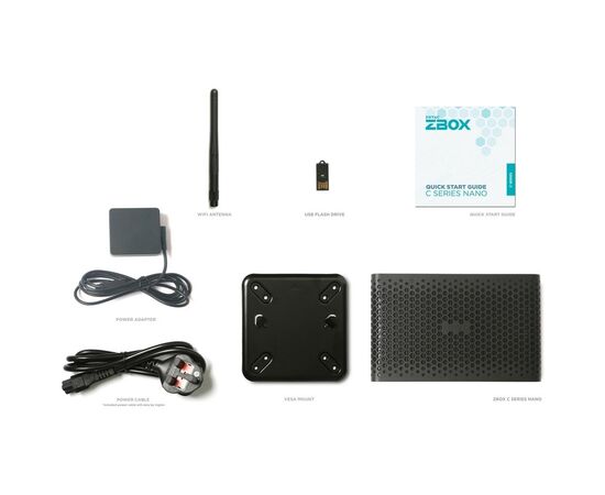 Компьютер Zotac CI629 nano / i3-1315U, 2.5" SATA/HDD SATA (ZBOX-CI629NANO-BE), изображение 6 Компьютер Zotac CI629 nano / i3-1315U, 2.5" SATA/HDD SATA (ZBOX-CI629NANO-BE), изображение 6