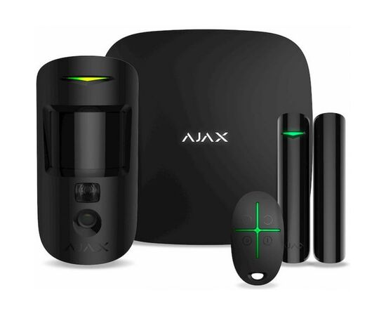 Комплект охранной сигнализации Ajax StarterKit Cam /black
