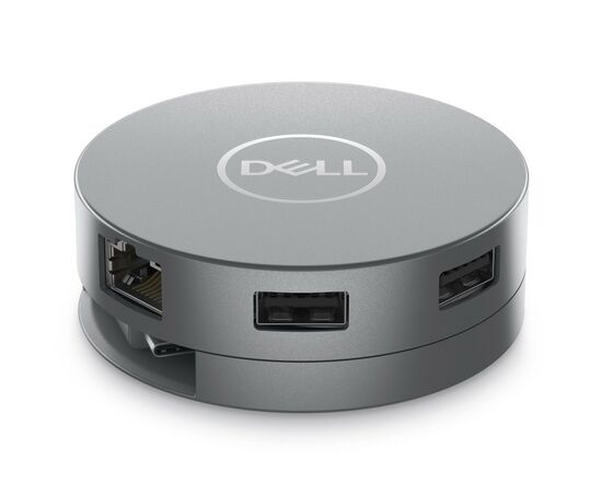 Порт-реплікатор Dell DA305 6-in-1 USB-C Multiport Adapter (470-AFKL), зображення 3 Порт-реплікатор Dell DA305 6-in-1 USB-C Multiport Adapter (470-AFKL), зображення 3