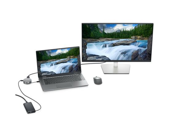 Порт-реплікатор Dell DA305 6-in-1 USB-C Multiport Adapter (470-AFKL), зображення 7 Порт-реплікатор Dell DA305 6-in-1 USB-C Multiport Adapter (470-AFKL), зображення 7