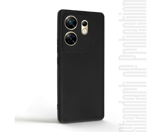 Чохол до мобільного телефона Armorstandart Matte Slim Fit Infinix Zero 30 4G Camera cover Black (ARM73936), зображення 2 Чохол до мобільного телефона Armorstandart Matte Slim Fit Infinix Zero 30 4G Camera cover Black (ARM73936), зображення 2