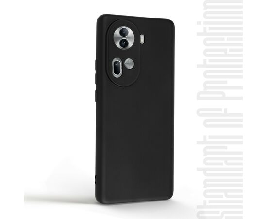 Чохол до мобільного телефона Armorstandart Matte Slim Fit OPPO Reno11 5G Camera cover Black (ARM73298), зображення 2