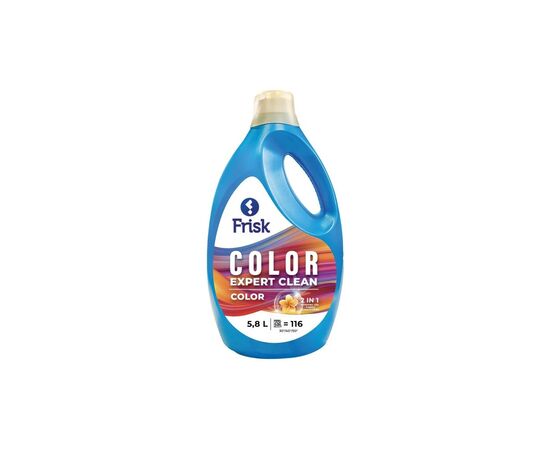Гель для прання Frisk Color Expert Clean 2 in 1 5.8 л (4820197122271)