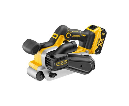 Шлифовальная машина DeWALT XR Li-Ion 18 В 2x5Ah, 198-320 м/мин, лента 75х533 мм (DCW220P2), изображение 3 Шлифовальная машина DeWALT XR Li-Ion 18 В 2x5Ah, 198-320 м/мин, лента 75х533 мм (DCW220P2), изображение 3