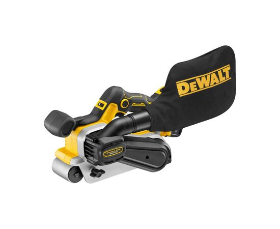 Шлифовальная машина DeWALT XR Li-Ion 18 В 2x5Ah, 198-320 м/мин, лента 75х533 мм (DCW220P2), изображение 4 Шлифовальная машина DeWALT XR Li-Ion 18 В 2x5Ah, 198-320 м/мин, лента 75х533 мм (DCW220P2), изображение 4