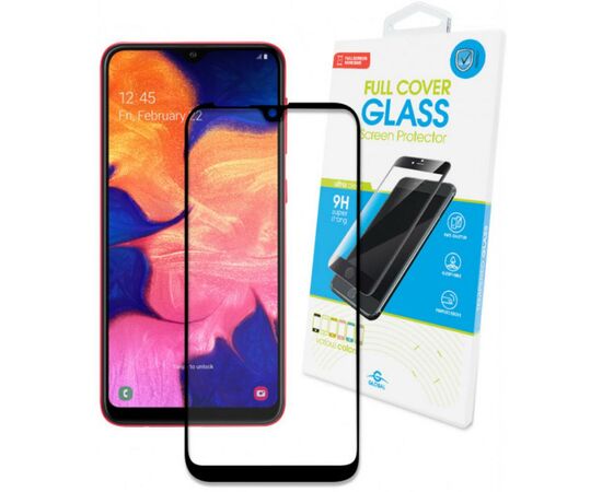 Стекло защитное Global Samsung A10 (black) (1283126490972)