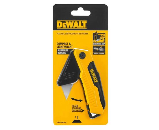Ніж монтажний DeWALT складаний, для оздоблювальних робіт, 160мм. (DWHT10916-0), зображення 10 Ніж монтажний DeWALT складаний, для оздоблювальних робіт, 160мм. (DWHT10916-0), зображення 10