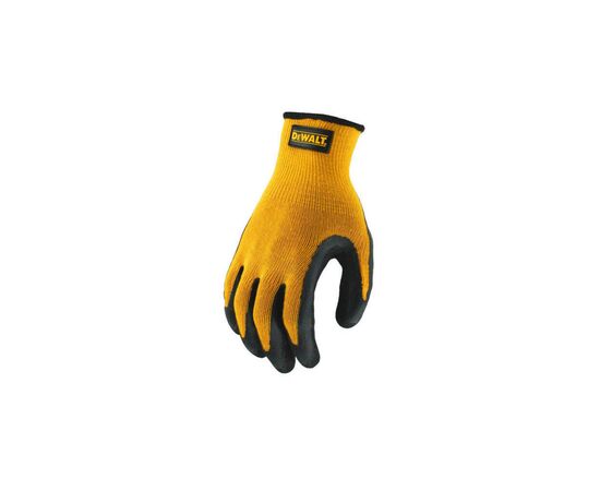 Защитные перчатки DeWALT разм. L/9, с резиновым покрытием (DPG70L), изображение 2 Защитные перчатки DeWALT разм. L/9, с резиновым покрытием (DPG70L), изображение 2
