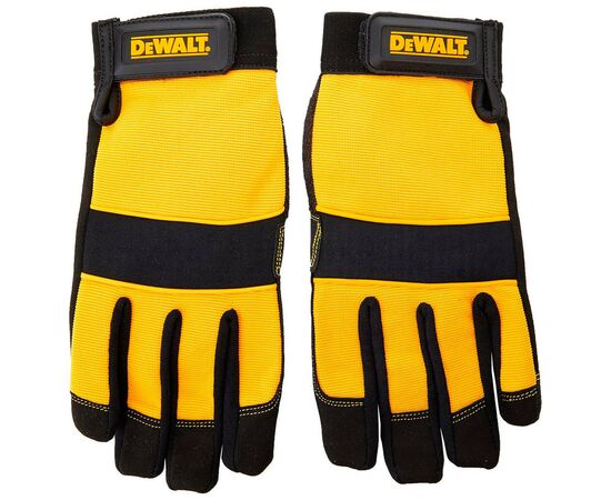 Захисні рукавиці DeWALT розм. L/9, з накладками на долоні та пальцях (DPG21L)