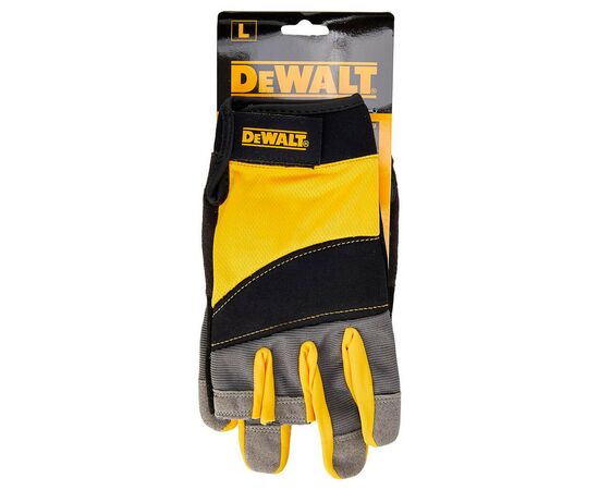 Защитные перчатки DeWALT частично открытые, разм. L/9, с накладками на ладони (DPG214L), изображение 2 Защитные перчатки DeWALT частично открытые, разм. L/9, с накладками на ладони (DPG214L), изображение 2