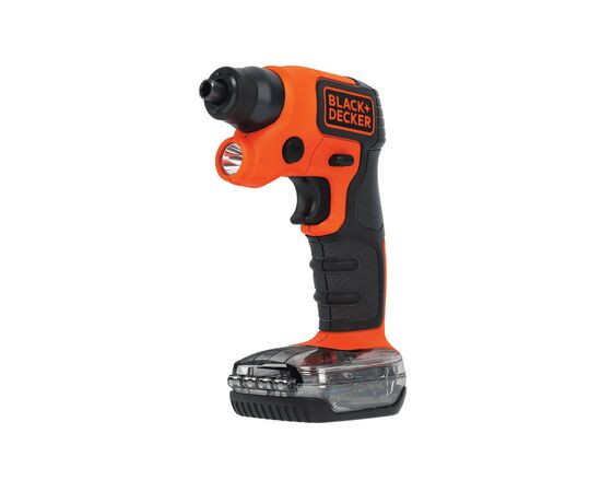 Отвертка аккумуляторная Black&Decker 3.6 В Li-Ion, 180 об/мин, реверс, подсветка, 0.4 кг (BDCSFS30C)