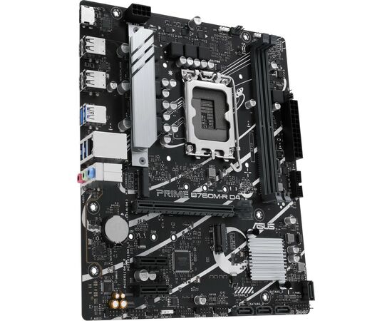 Материнська плата ASUS PRIME B760M-R D4, зображення 3 Материнська плата ASUS PRIME B760M-R D4, зображення 3