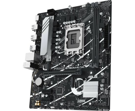 Материнська плата ASUS PRIME B760M-R D4, зображення 4 Материнська плата ASUS PRIME B760M-R D4, зображення 4