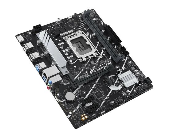 Материнська плата ASUS PRIME B760M-R D4, зображення 5 Материнська плата ASUS PRIME B760M-R D4, зображення 5