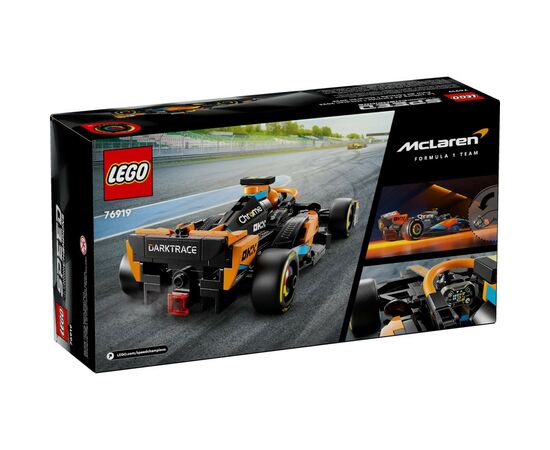 Конструктор LEGO Speed Champions Автомобиль для гонок 2023 McLaren Formula 1, 245 деталей (76919), изображение 9 Конструктор LEGO Speed Champions Автомобиль для гонок 2023 McLaren Formula 1, 245 деталей (76919), изображение 9