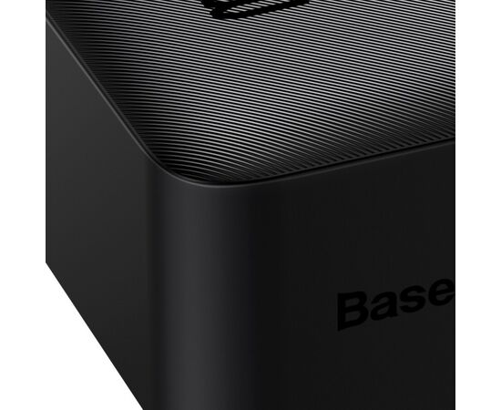 Батарея универсальная Baseus Bipow 30000mAh, 15W, USB-C/3A, 2*USB-A/3A(max.), +cable, black (PPBD050201), изображение 5 Батарея универсальная Baseus Bipow 30000mAh, 15W, USB-C/3A, 2*USB-A/3A(max.), +cable, black (PPBD050201), изображение 5