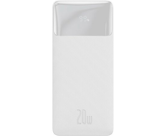 Батарея універсальна Baseus Bipow 20000mAh 20W white (PPBD050302)
