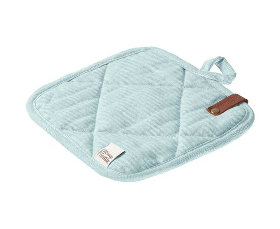 Кухонна прихватка Ardesto Oliver, 20х20 см, 100% бавовна, нап-ч: ватин, бірюза (ART04OT), зображення 5