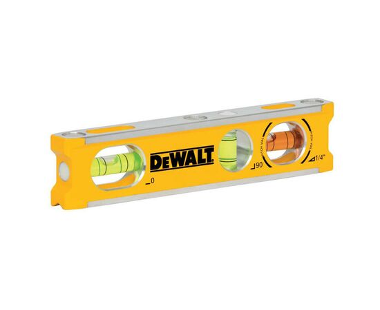 Уровень DeWALT BILLET TORPEDO, алюминиевый, 165 мм, 3 капсулы, магнитный (DWHT42525-0), изображение 2 Уровень DeWALT BILLET TORPEDO, алюминиевый, 165 мм, 3 капсулы, магнитный (DWHT42525-0), изображение 2