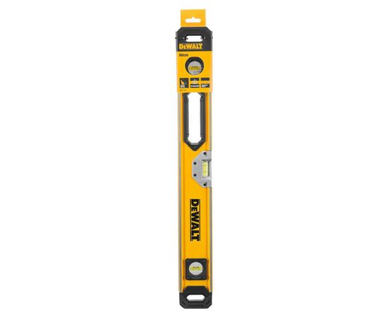 Уровень DeWALT BOX BEAM LEVELS, алюминиевый, 3 капсулы, 600 мм (DWHT0-43224), изображение 3 Уровень DeWALT BOX BEAM LEVELS, алюминиевый, 3 капсулы, 600 мм (DWHT0-43224), изображение 3