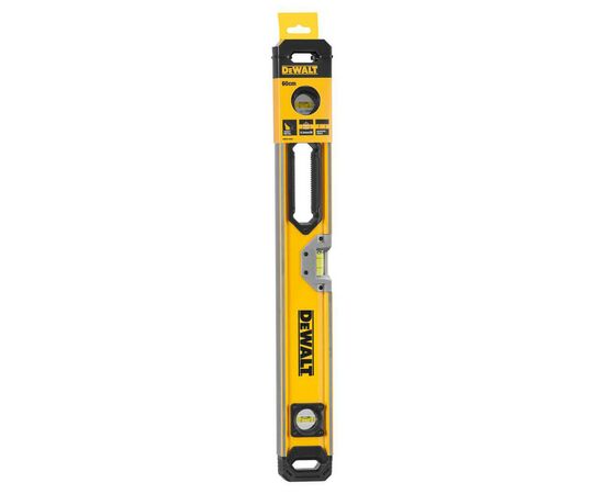 Уровень DeWALT BOX BEAM LEVELS, алюминиевый, 3 капсулы, 600 мм (DWHT0-43224), изображение 4 Уровень DeWALT BOX BEAM LEVELS, алюминиевый, 3 капсулы, 600 мм (DWHT0-43224), изображение 4