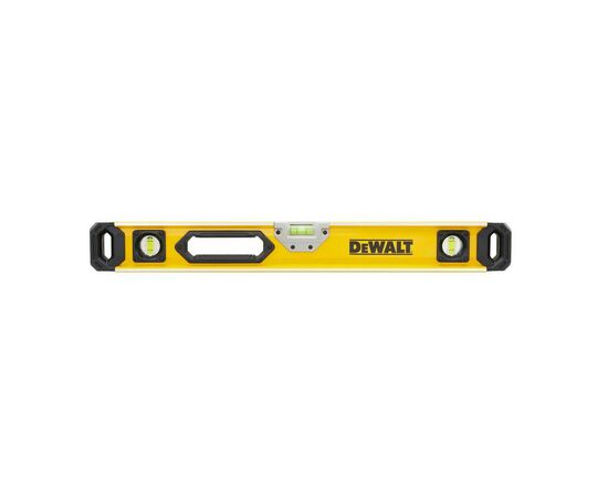 Уровень DeWALT BOX BEAM LEVELS, алюминиевый, 3 капсулы, 600 мм (DWHT0-43224)
