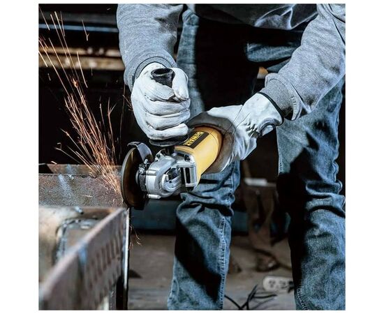 Шліфувальна машина DeWALT 950 Вт, 12000 об/хв, 125 мм, 1.8 кг (DWE4117), зображення 4 Шліфувальна машина DeWALT 950 Вт, 12000 об/хв, 125 мм, 1.8 кг (DWE4117), зображення 4