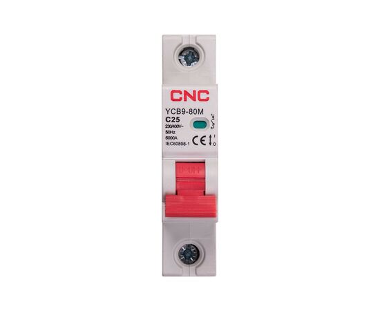 Автоматический выключатель CNC YCB9-80M 1P C25 6ka (NV821440)
