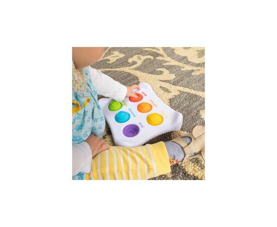 Розвиваюча іграшка Fat Brain Toys антистрес Dimpl Duo Брайль Колір Форма Назва (FA208-1), зображення 6 Розвиваюча іграшка Fat Brain Toys антистрес Dimpl Duo Брайль Колір Форма Назва (FA208-1), зображення 6
