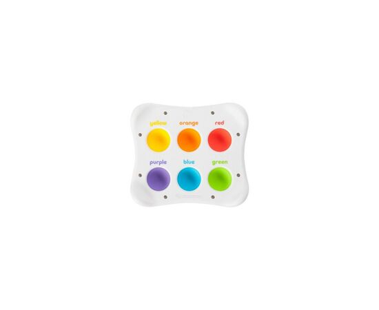 Развивающая игрушка Fat Brain Toys антистресс Dimpl Duo Брайль Цвет Форма Название (FA208-1)