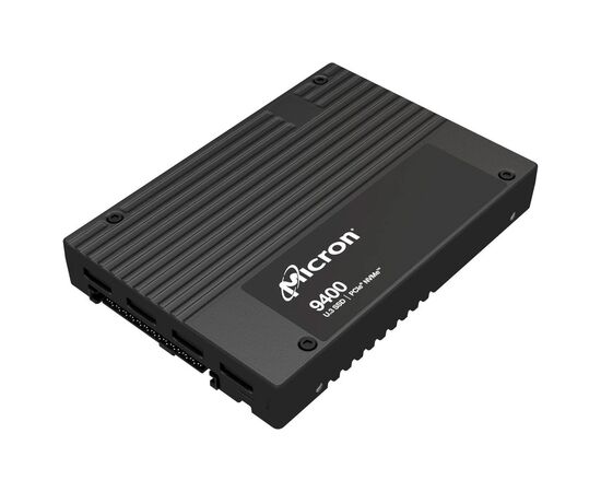 Накопичувач SSD U.3 2.5" 7.68TB 9400 PRO Micron (MTFDKCC7T6TGH-1BC1ZABYYR), зображення 2 Накопичувач SSD U.3 2.5" 7.68TB 9400 PRO Micron (MTFDKCC7T6TGH-1BC1ZABYYR), зображення 2