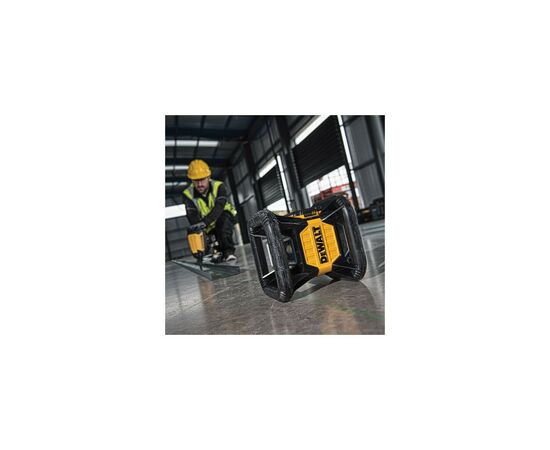 Лазерный нивелир DeWALT ротационный, 18В XR Li-Ion, зелёный луч, 4.5 кг, 2Ah, ЗУ, кейс (DCE079D1G), изображение 5 Лазерный нивелир DeWALT ротационный, 18В XR Li-Ion, зелёный луч, 4.5 кг, 2Ah, ЗУ, кейс (DCE079D1G), изображение 5