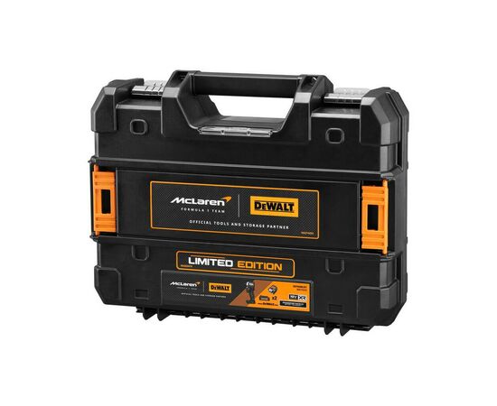 Шуруповерт DeWALT McLaren F1, XR Li-Ion PowerStack 18 В, 2x1.7Ah GFN блок, 206 Нм, TSTAK (DCF85ME2GT), зображення 8